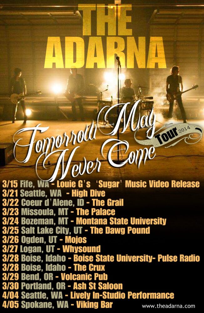 Tomorrow May Never Come Tour (2014) Tomorrow May Never Come Tour (2014)