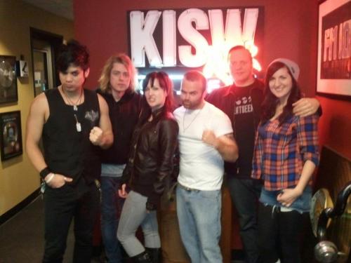 2012-1007 Interview at KISW BS with Andy